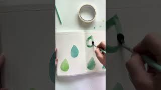Easy sketchbook art #easyart #artforanxiety