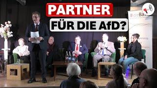 Kooperation der Kleinparteien - Partner für die AfD? | Gesprächsrunde mit Helmut Reinhardt