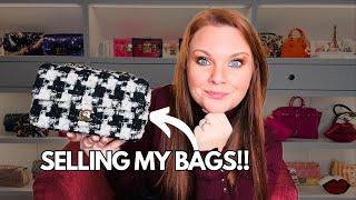 HUGE VLOG SALE, I AM SELLING MY LUXURY HANDBAGS! Chanel, Dior, Louis Vuitton, Gucci