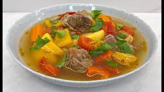 Вкуснейшая Шурпа из Баранины Правильный Рецепт / Рецепт Шурпы / Shurpa Soup Recipe