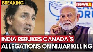 India Rebukes Canada’s Allegations on Nijjar Killing, Calls Report "Ludicrous" | NewsX