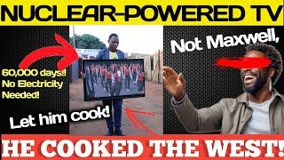 AFRICA INVENTED SELF-POWERED TV That Can Go 60,000 Days Without Grid Shocked US Engineer!