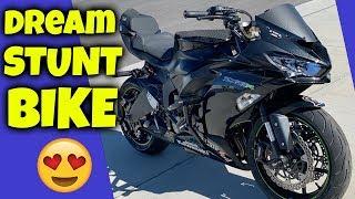 2019 Ninja ZX6R Stunt Bike - First Ride + Review!