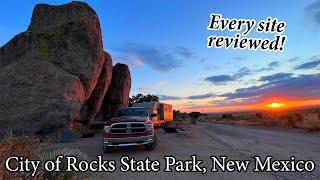 City of Rocks State Park New Mexico Camp Site Review