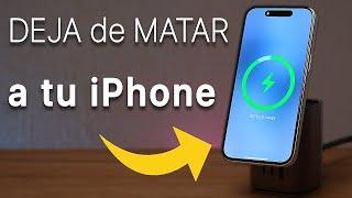 Tengo 100% de Capacidad – Cómo Cuido la Batería de mi iPhone