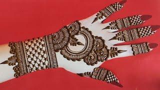 most attractive jewellery mehndi design|| mehndi design for hand|| Raveena's Mehndi