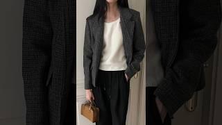 가을 하객룩 코디 추천 #룩북 ‍️ #가을코디 #가을룩북 #koreafashion #하객룩
