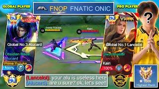 YUZUKE vs FNATIC ONIC LANCELOT | MPL’s World Best Fast Hand Player Vs Global Alucard | Who Win?