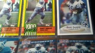 Old football cards from the 80s