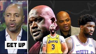 GET UP | Jay Williams reacts to Anthony Davis, Lakers beat T-Wolves; Charles & SHAQ critical Embiid