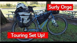 Surly Ogre Bike Touring Set Up! Cycling from California to Nicaragua.