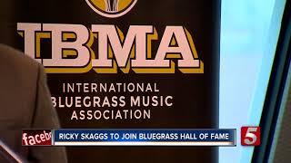 Ricky Skaggs Inducted Into Bluegrass Music Hall Of Fame