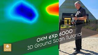 OKM eXp 6000 ️ 3D Ground Scan TUTORIAL: How to Detect Buried Objects