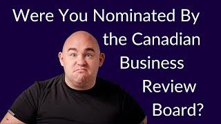 Small Business Digital Marketing Scam: The Canadian Business Review Board