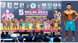 MY FIRST MEN'S PHYSIQUE COMPITITION I MR. DELHI 2022 | PEAK WEEK | POSING