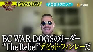 【ワールドプロレスリターンズ】選手がみどころを語る「このあと９時からはプロレス」35：デビッド・フィンレー