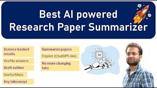 How to use Consensus ai for literature search (Complete Tutorial)? Best research paper Summarizer.