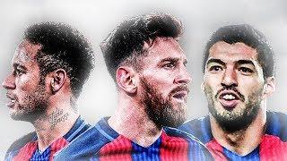 Messi Neymar jr and Suarez