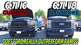 2024 Ram 2500 Cummins VS Ford F250 HO PowerStroke MPG & Performance Comparison! All I Can Do Is LOL!