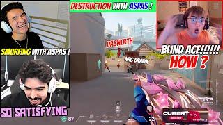 When SEN Zekken insanely Smurfing With MiBR Aspas & NRG Brawk Against Dasnerth in Radiant Ranked