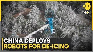 China: Robots Deployed For De-Icing On Power Lines | World News | WION