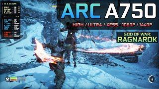 God of War: Ragnarök - Arc A750 | Patch 7 Fixed Performance - 1080P / 1440P