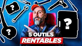 MES 5 OUTILS LES PLUS RENTABLES  