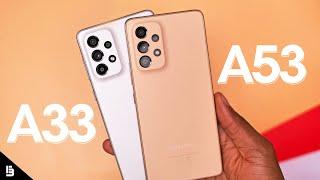 Samsung Galaxy A33 vs Samsung Galaxy A53 - Surprise!