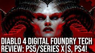 Diablo 4 - Digital Foundry Tech Review - PS5 vs Xbox Series X/S vs PS4