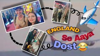 "Delhi Airport Farewell | Emotional See-Off Video of My Friend from England | Delhi Vlog 2025"