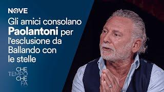 Gli amici consolano Paolantoni per l'esclusione da Ballando con le stelle | Che tempo che fa