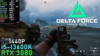 Delta Force Demo: RTX 3080 & 13600K 5.2GHz [Ultra, Native / 1440P]