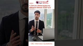 3. Difference between REST and SOAP | OIC interview questions #oic