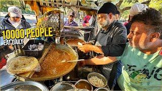 30/- Indian Street Food Punjab  Patiala Shahi Desi All Day Nashta, Camp Bazaar Pakore, Dahi bhalle