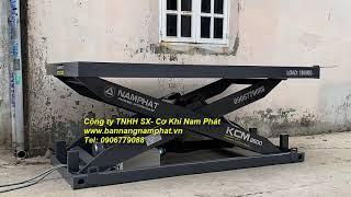 Bàn nâng thủy lực 1500 KG - : 0906779088, CTY TNHH SX CƠ KHÍ NAM PHÁT