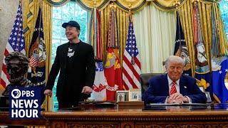 Elon Musk leaves White House position after overseeing slashing of jobs and agencies