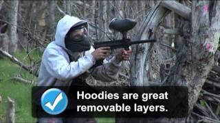 What to wear to play paintball for the first time.