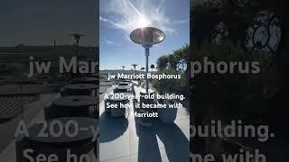 Marriott Bosphorus Hotel in the best area in Istanbul  karakoy. #hotel #istanbul #travel