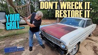 Aluminum Car Grille Restoration at Home