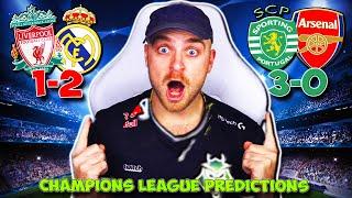 *NEW* CHAMPIONS LEAGUE 2024/25 MATCHDAY/GAMEWEEK 5 PREDICTIONS | LIVERPOOL VS REAL MADRID & MORE!