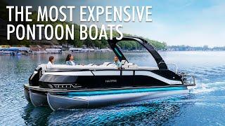 Top 5 Most Expensive Pontoon Boats Over $100K | Price & Features