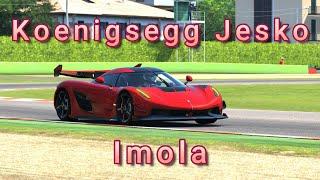 Hot lap  - Koenigsegg Jesko on Imola - Assetto Corsa