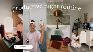 productive night routine *embrace the time change and shorter days*