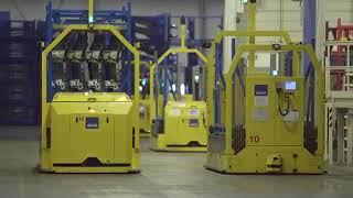 Our racks operating in the plant VOLVO CARS in Gothenburg