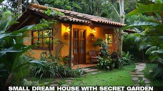 Small houses with secret gardens are captivating. Do you want to own a house like that?