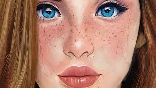 Digital portrait || Timelapse || Procreate || Ipad Air 4