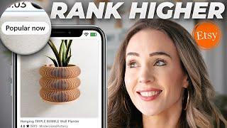 How To RANK HIGHER on Etsy (Best SEO Workflow 2025)