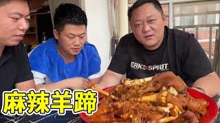 胖龙自嘲自己是“过气网红”，今天做个麻辣羊蹄，重回巅峰状态！【胖龙的一日三餐】