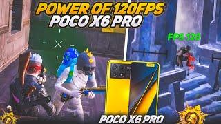 WITH FPS METER  90FPS  120FPS  | POCO X6 PRO PUBG | POCO X6 PRO PUBG TEST | POCO X6 PRO 5G PUBG