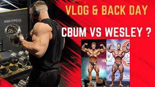 Wesley Vissers vs Cbum Olympia 2024 ?? Vlog & séance dos